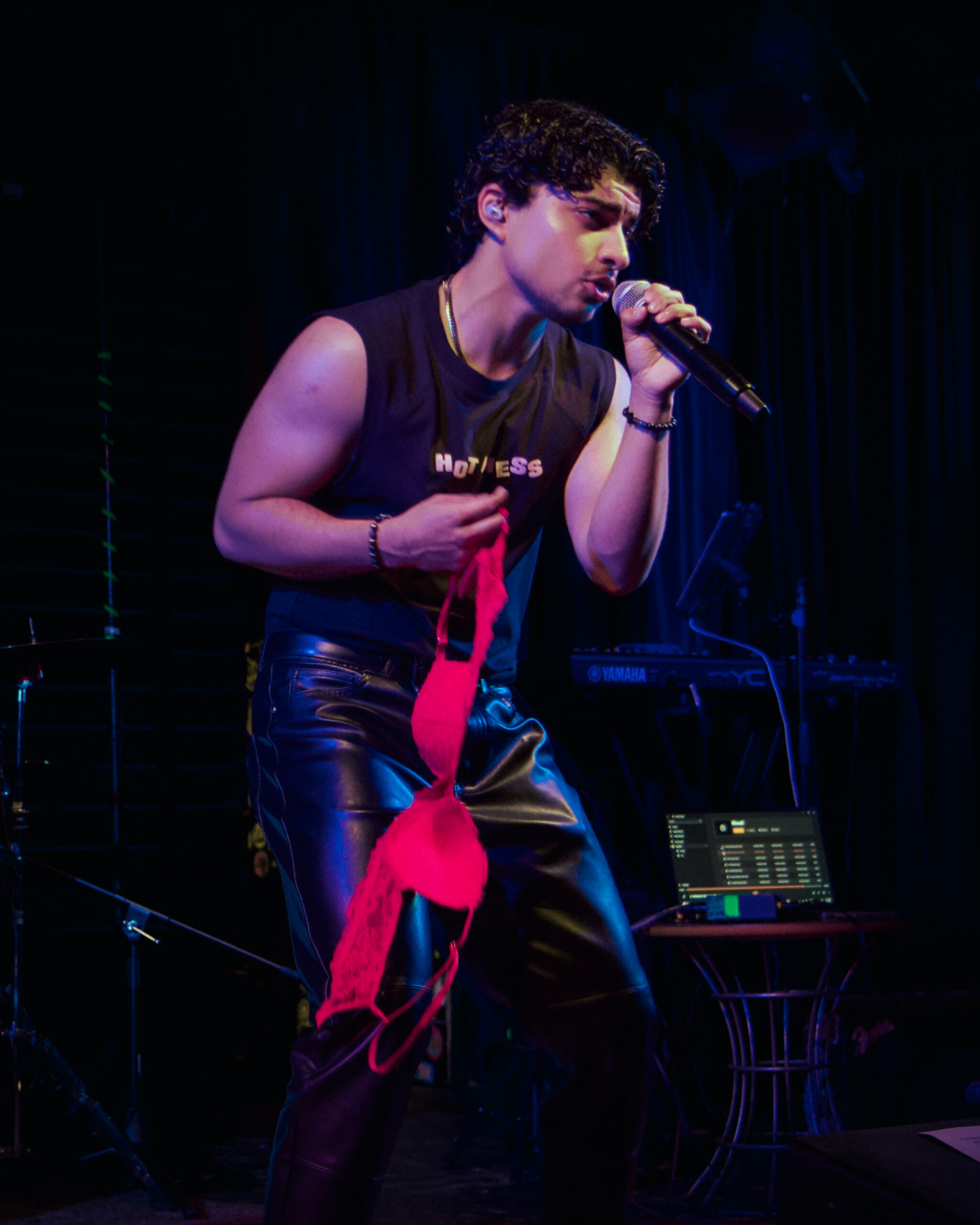 Link Strummer performing at the Rivoli in Toronto